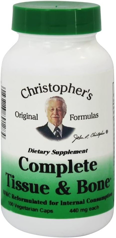 Complete Tissue and Bone Formula Dr. Christopher 100 VCaps 440 MG EACH...