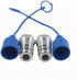2-PCS 1/2" Ag ISO5675 Poppet Valve Hydraulic Quick Connect Male Coupler Nipple Tractor Coupling 1/2" NPTNV12 NPT M/F...