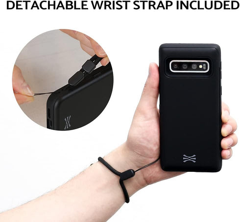 TORU CX PRO Case for Galaxy S10, with Card Holder | Slim Protective Cover with Hidden Credit Cards Wallet Flip Slot Compartment Kickstand | Includ...