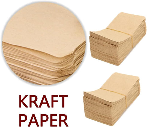 200 Pcs Kraft Paper Envelops Kraft Paper Envelopes Mailing Supplies Brown Bags Brown Seed Packets Small Parts Envelopes for Packing Coin/Jewelry/S...