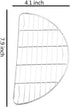Small Half Round Cooling Rack 2 Pack - 7.9 x 4.1 inches - Stainless Steel...