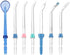 Dental Water Flosser nozzles, TUREWELL 7PCS Replacement Standard and Functional Jet Tips for Family Oral Irrigator FC165, FC168, FC169, FC166, FC1...