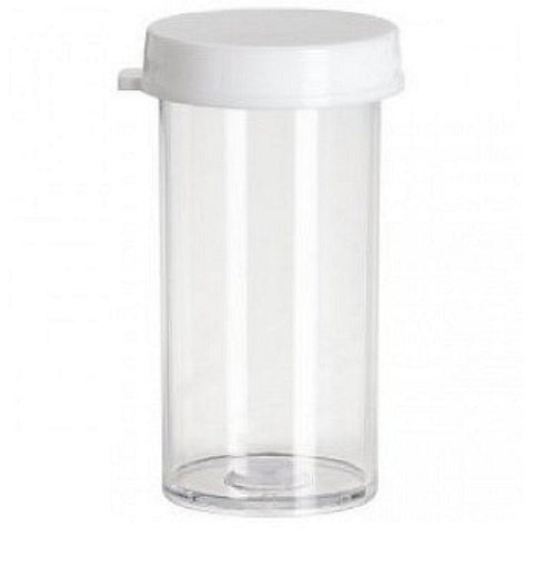Polystyrene Plastic Snap Cap Vials 7 Dram - Pk of 25...