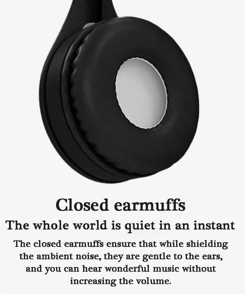 Upgraded Hybrid Noise Cancelling Headphones with Transparent Modes Wireless Bluetooth with Mic, Deep Bass,Soft-Earpads,Fast Charging Black...