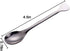 Mini Dessert Spoons Set of 10, Stainless Steel Demitasse Spoons Mini Espresso Coffee Spoons, Small Spoons for Dessert, Tea, Appetizer - Heart-shap...