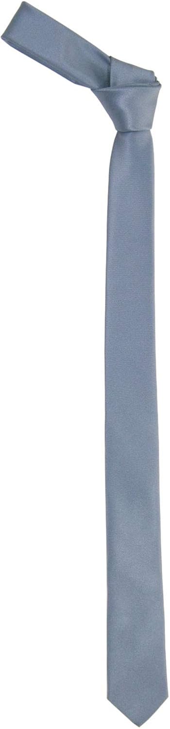Men's Skinny 2" Solid Color Necktie Slim Tie...