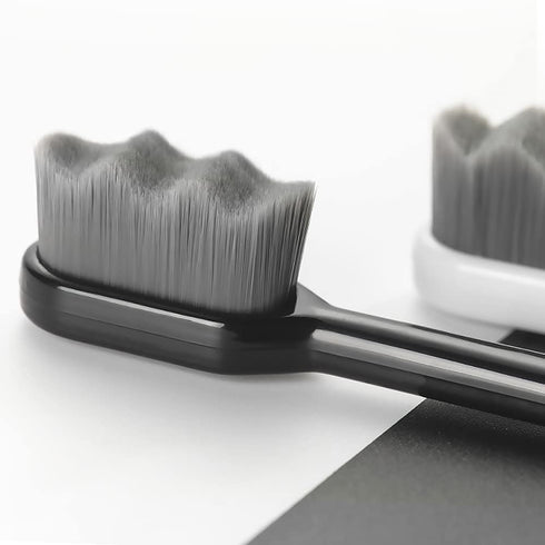 EasyHonor Extra Soft Toothbrush for Sensitive Gums, Micro Fur Manual Toothbrush with 20000 Soft Floss Bristle for Pregnant Women, Elderly and Gum ...