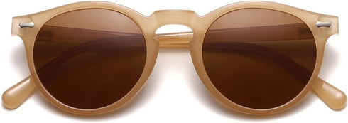 NIDOVIX Vintage Polarized Sunglasses for Men Women Round Retro Classic Fashion Eyewear UV400 Protection Sun Glasses...