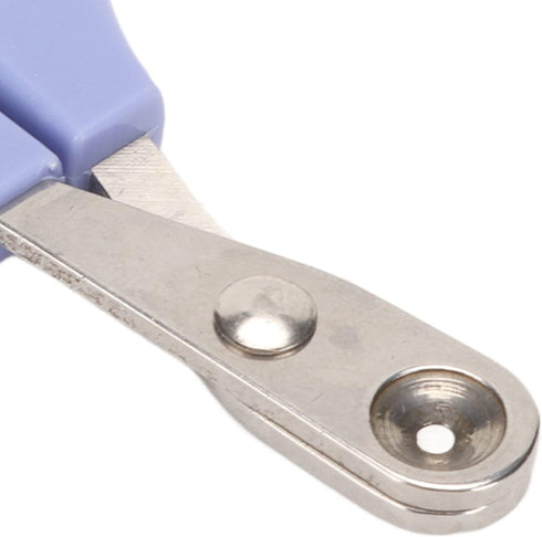 Pet Nail Clippers, Circular Cut Hole Cat Nail Clippers and Trimmers Save Effort Stainless Steel 2mm Conical Hole Claw Trimmer for Tiny Dog Cat Bun...