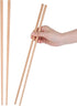 16.5 inches Cooking Chopsticks, 2 Pairs Extra Long Anti-Slip Chopstick, Reusable for Noodles Frying Hotpot Wooden Kitchen Chop Sticks...