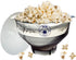 Microwavable Silicone Popcorn Popper- BPA Free- 100% Food grade Silicone, Collapsible Reusable Microwave Bowl- Popcorn Maker- Dishwasher Safe- Bla...