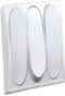 JR Products 13595 Modular On/Off Switch - Triple , White...