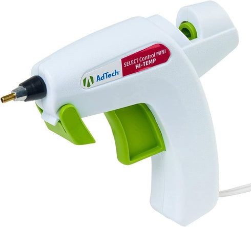 AdTech Project Pro Hot Glue Gun - Precision Crafting Tool, White...