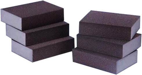 220 Grit Wet Dry Sanding Sponge Buffing Diamond Polishing Pads Hand Sanding Tool 6pcs...