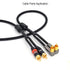 Cable Pants, Speaker Wire Pants (?13mm-2x4.3mm/ 0.511"- 2X 0.168) Dressing Up Or Protecting Your Speaker Cables, Audio Subwoofer DIY Accessories.....