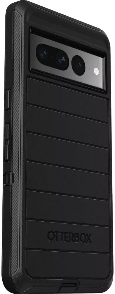 OtterBox Defender Series Case for Google Pixel 7 Pro (Only) - Case Only - Microbial Defense Protection - Non-Retail Packaging - Black...