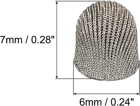 MECCANIXITY 6pcs 6mm Stylus Pen Fine Tips Conductive Fiber Capacitive Touch Screen Pens Tip Universal Replacement......