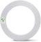 FloraCraft CraftF?M Wreath 2 Inch x 17.7 Inch White...