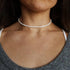 Navajo Pearl Necklace Western Seed Bead Choker Necklace Western Necklaces for Women Girls Cowgirls 6PCS...