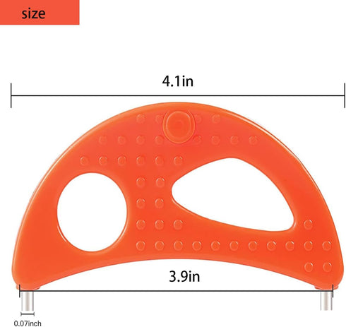 Crescent Tool Compatible for Jack Lalanne Power Juicer Juicer Repalcement Parts for CL003AP E1188 E1189 MT1000 Orange...