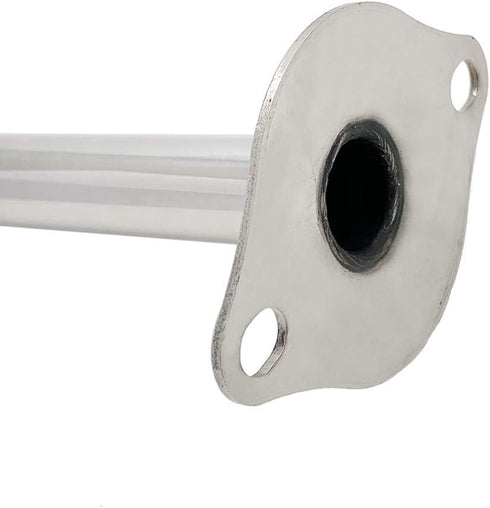 Ceiling-Mount Bracket Wardrobe Pipe Bracket Rod Lever Support Holder Fit 32 to 33mm Rod 250mm/9.8" Length-2pcs...