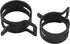 20 Pcs 0.86 Inch ID Spring Band Type Clamps, 22mm Fuel Hose Clamps Fasteners, Black Spring Hose Clip for Fuel Hose Line Water Pipe Air Tube Hose...