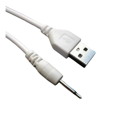 Charging Cable 2.5mm DC USB Charging Cable Quick Charging Replacement Cable Vibration Massager Charger 32.7-inch USB 17mm x 2.5mm for Message DC (...