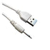 Charging Cable 2.5mm DC USB Charging Cable Quick Charging Replacement Cable Vibration Massager Charger 32.7-inch USB 17mm x 2.5mm for Message DC (...