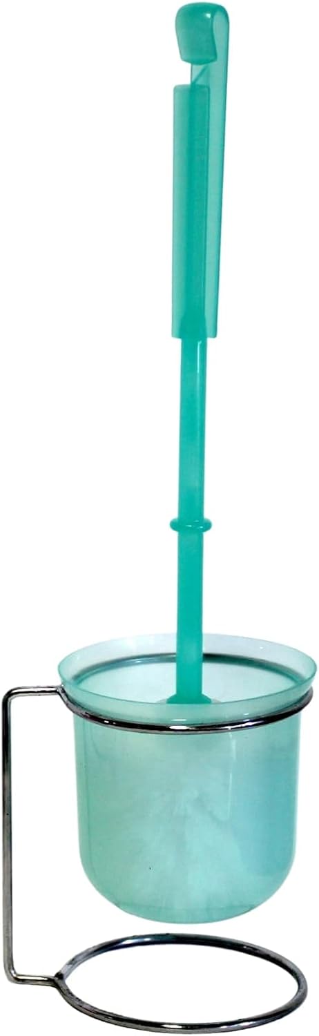 Dependable Industries Inc. Essentials Set of 2 Toilet Brush Sets Mint Green...