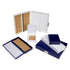 United Scientific™ 25-Place Microscope Slide Box, ABS, Blue...