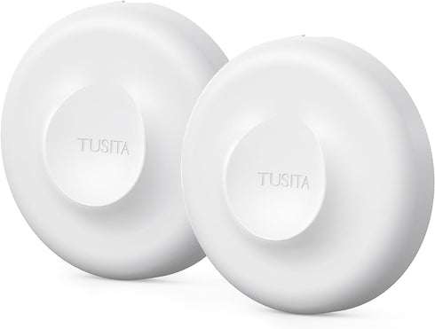 TUSITA Magnetic Wall Mounts Compatible with Arlo Pro 5S 2K, Pro 4, Pro 3, Ultra 2, and Ultra Cameras, 2-Pack...
