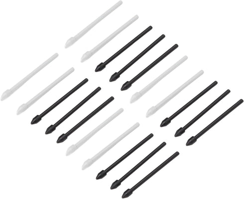 Yoidesu 20 Pcs Replacement Tips Pen Nibs, Touch Replacement Tips/Nibs for Galaxy S22 Ultra 5G Smartphone, 4 Sets of 20 Replacement Refills(Black a...