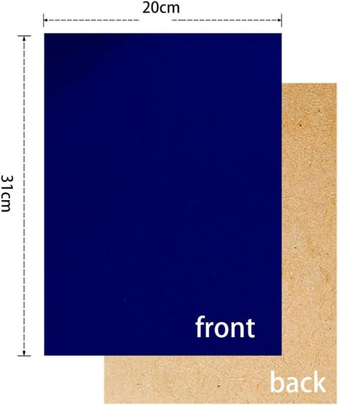Self Adhesive Felt, DIY Self Adhesive Fabric for Art & Crafts, Peel and Stick Felt for Drawer/Jewelry Box Felt Liner (15, Blue)...
