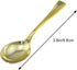 24PCS Plastic Gold Mini Spoons, Disposable Dessert Spoon, Tasting Spoons, Plastic Cutlery for Desserts, Sampling, Appetizers, Catering, Parties, D...