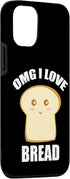 iPhone 12/12 Pro OMG I Love Bread Baking Pastry Bread Maker Cute Baker Case...