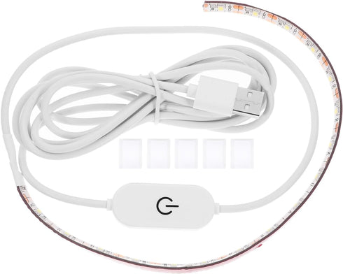 LED Strips Sewing Machine Cold White Light Self-Adhesive LED Strip Light 2 Meters 5V USB 6500K...
