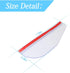 2PCS Car Rear View Mirror Rain Visor Guard, Carbon Fiber Car Side Mirror Rain Eyebrow, Waterproof Auto Mirror Rain Visor Smoke Guard, Universal fo...