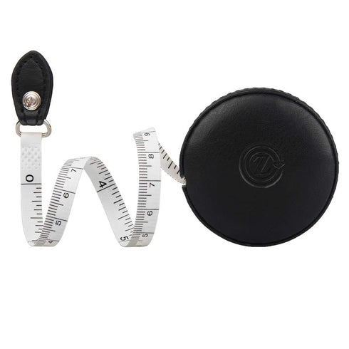 Sewing Tape Measure, Medical Body Cloth Tailor Craft Dieting Measuring Tape, 60 Inch/1.5M Dual Sided Retractable Ruler with Push Button Round(1 Pa...