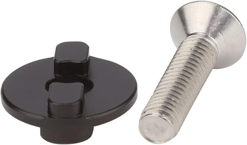 Leftfoto Adapter arca Swiss to manfrotto rc2 Converter Tripod Head Female Male Clamp Replacement for Manfrotto 484, 486, 488, 494, 496, 498, 054 B...