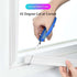 118 Inch Window Draft Stopper Foam Seal Strip Self Adhesive, Window Insulation Tape and Door Side Weather Stripping Soundproof, Door Bottom Sweep ...