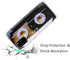 FAteam Case for Galaxy S20 Plus with Reinforced Corners TPU Soft Bumper Retro Music Cassette Tape Case Compatible with Samsung Galaxy S20 Plus...