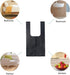 Kitchen Garbage Bags and Black Trash Bag, 100 Counts 4 Gallon 45x60Cm Kitchen Trash Bags with Handles for Bathroom Trash Bags, Small Trash Bags, C...