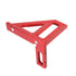 Imperial 3D Multi-Angle Measuring Ruler, Red 45/90 Degree Aluminum Alloy Woodworking Square Protractor, Miter Triangle Ruler High Precision Layout...
