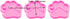 3pc Shiny Paw with Heart Resin Silicone Mold, Dog Paw Print Keychain Mould Crafts Epoxy Resin with 10PC Key Ring(DY0292+DY0292+DY0292)...