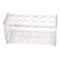 Two Layers 12 Sockets Plastic Test Tubes Rack Testing Tubes Holder Used for 25ml Centrifuge Tube...