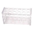 Two Layers 12 Sockets Plastic Test Tubes Rack Testing Tubes Holder Used for 25ml Centrifuge Tube...