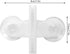 Plastic Aquarium Fish Tank Breeding Separator Glass Suction Cup Divider Sheet Holder Clip 8Pcs Clear...