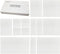 Transparent Sticky Notes 650 Sheets, Clear Sticky Notes, See Through Invisible Translucent Sticky Notes for School, Office 13 Packs, (1.5"x1.5", 3...