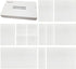 Transparent Sticky Notes 650 Sheets, Clear Sticky Notes, See Through Invisible Translucent Sticky Notes for School, Office 13 Packs, (1.5"x1.5", 3...