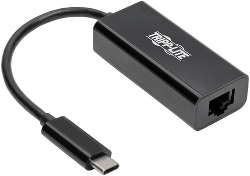 Tripp Lite USB C to Gigabit Ethernet Adapter USB Type C to Gbe Thunderbolt 3 Compatible 10/100/1000 USB-C (U436-06N-GB)...